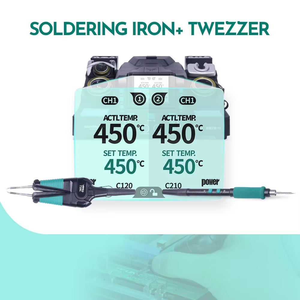 C210 Precision Soldering Station - Station de retouche de micro composants
